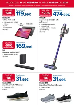 Vista previa Costco catálogo válido desde el 16.02.2026 | Página: 11 | Productos: Καλαμάρι, Cable, Funda, Aspiradora