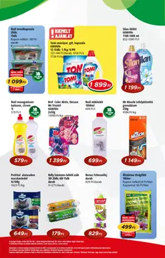 Reál - Akciós újság Pont - amely érvényes a következő dátumtól: 18.02.2026 | Oldal: 8 | Termékek: Vízkőoldó, Öblítő, Felmosófej, Mosogatószer