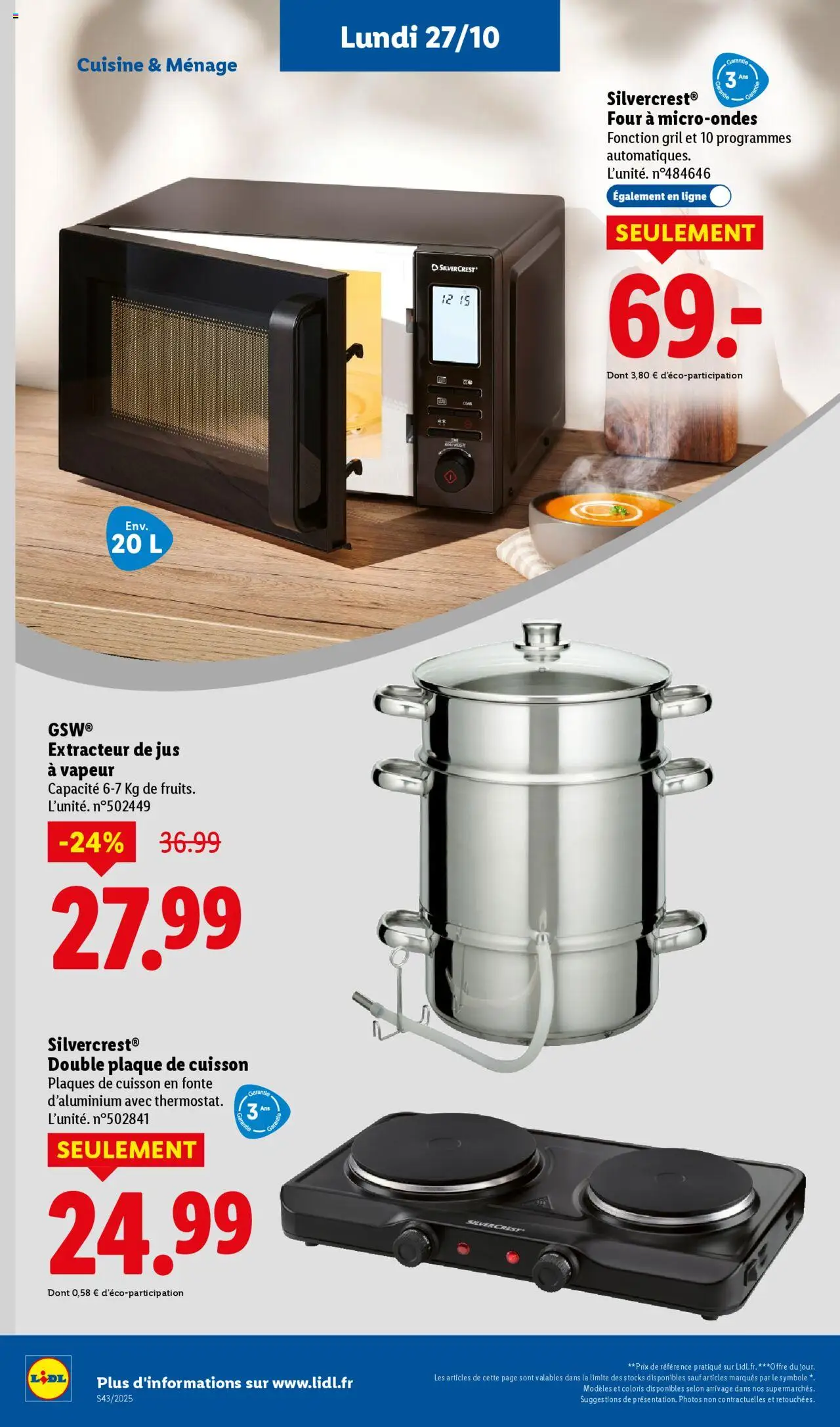 {H1} | Page: 62 | Produits: Four, Plaque de cuisson, Extracteur de jus, Jus
