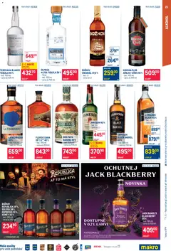 Náhled letáku Makro leták - Gastronomie od 22.10.2025 | Strana: 21 | Produkty: Jameson, Božkov Republica, Tequila, Republica