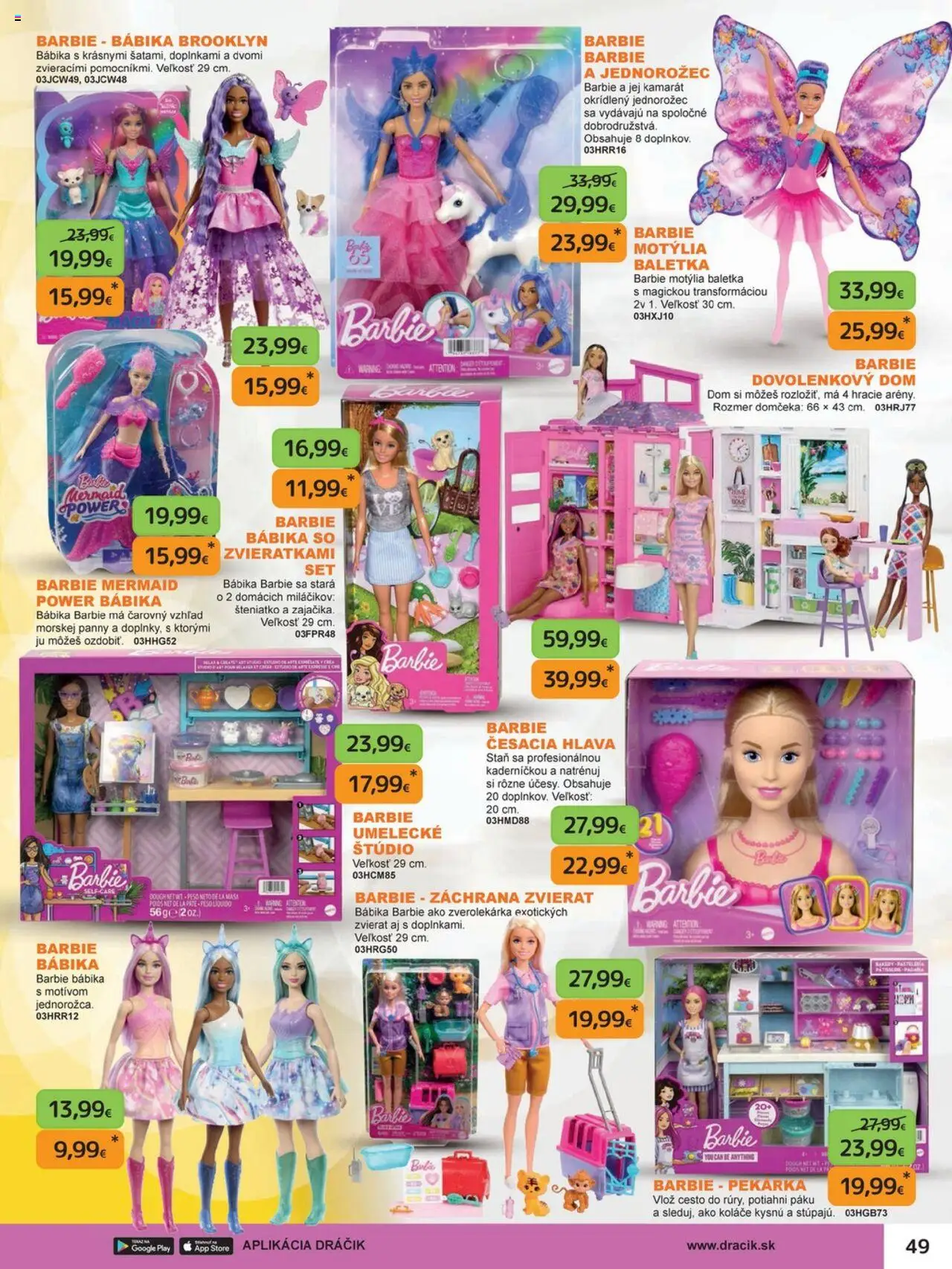 Nové Dráčik akcie – leták je platný od 03.10.2025 | Strana: 49 | Produkty: Stan