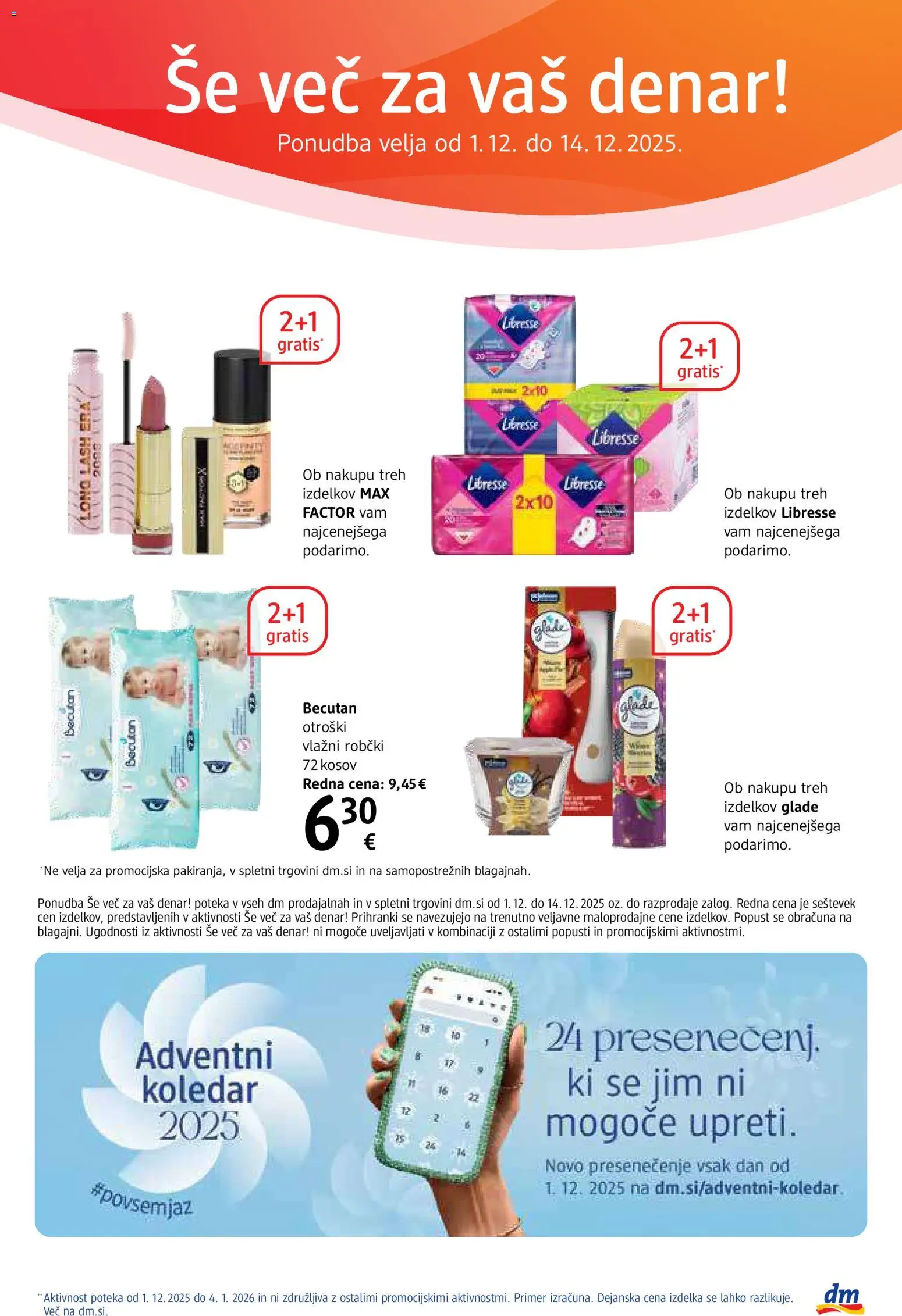 Novi DM Drogerie Markt katalog ponudbe – veljaven od 01.12.2025 | Stran: 21