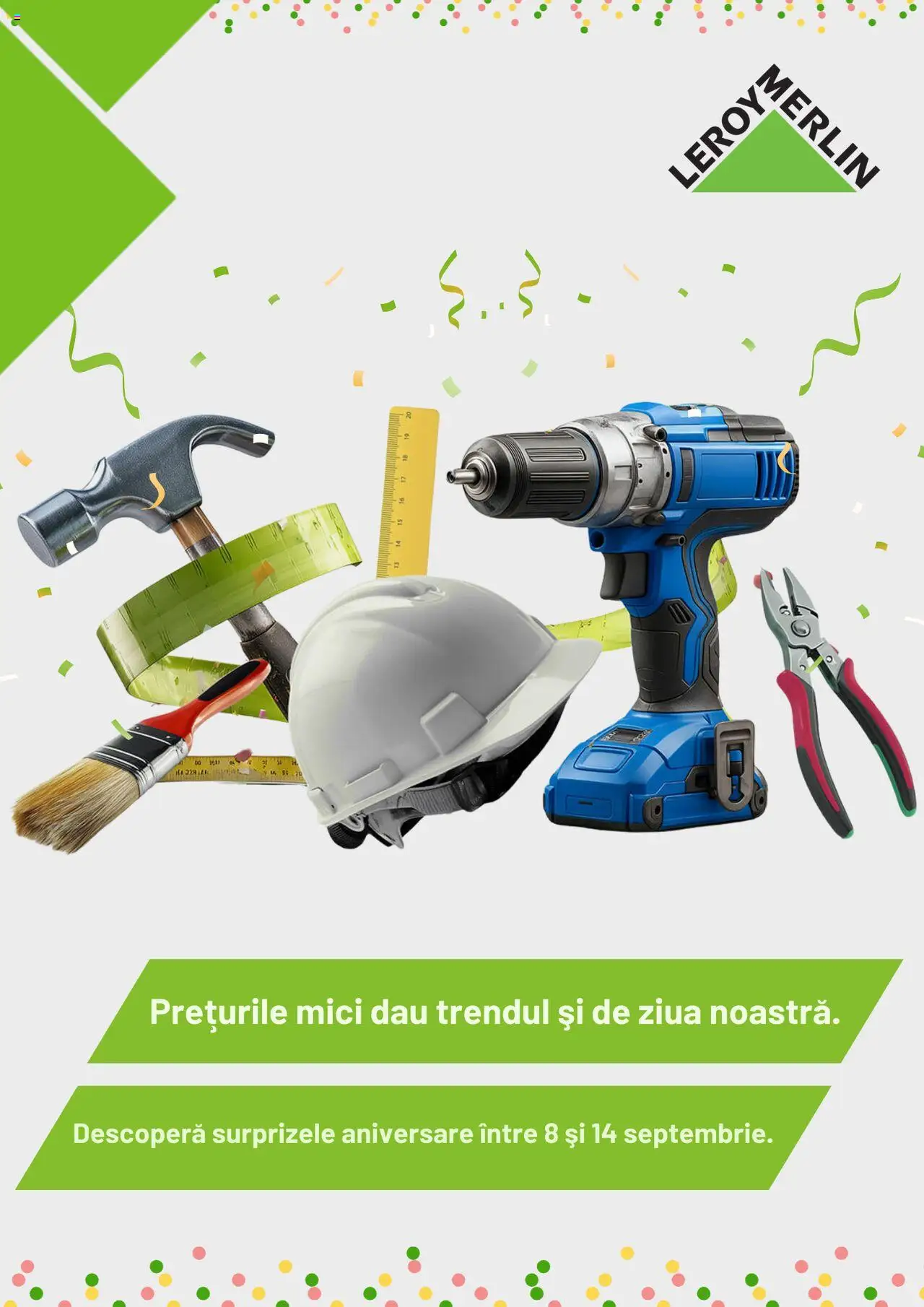 Noul catalog Leroy Merlin – valabil de la 08.09.2025 | Pagină: 1 | Produse: Mici