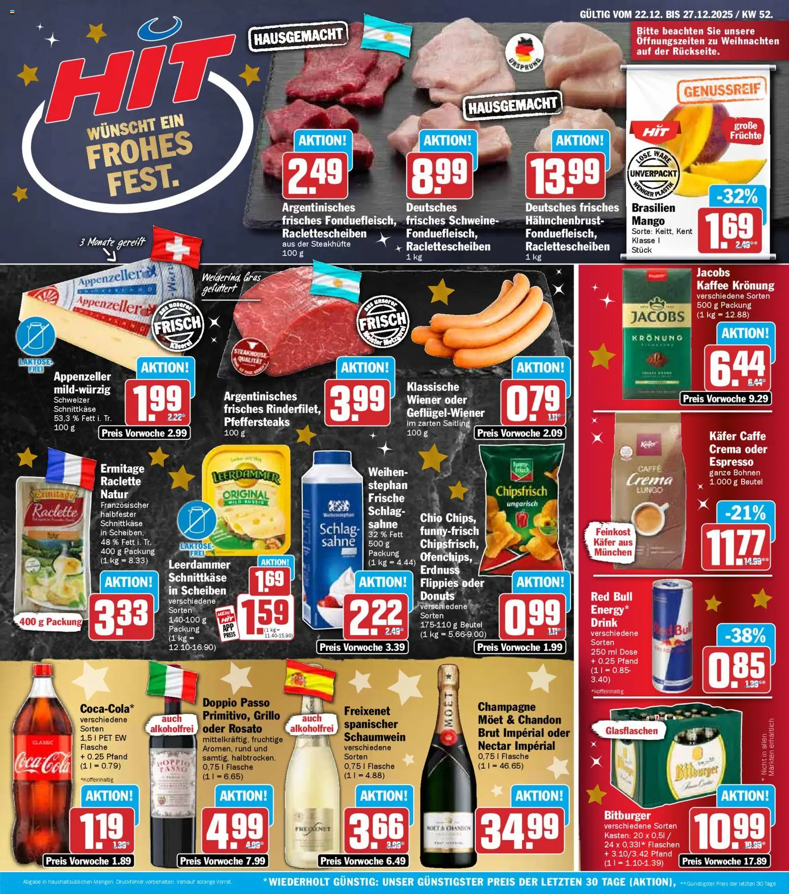 HIT Prospekt Hessen – gültig ab 22.12.2025 | Seite: 1