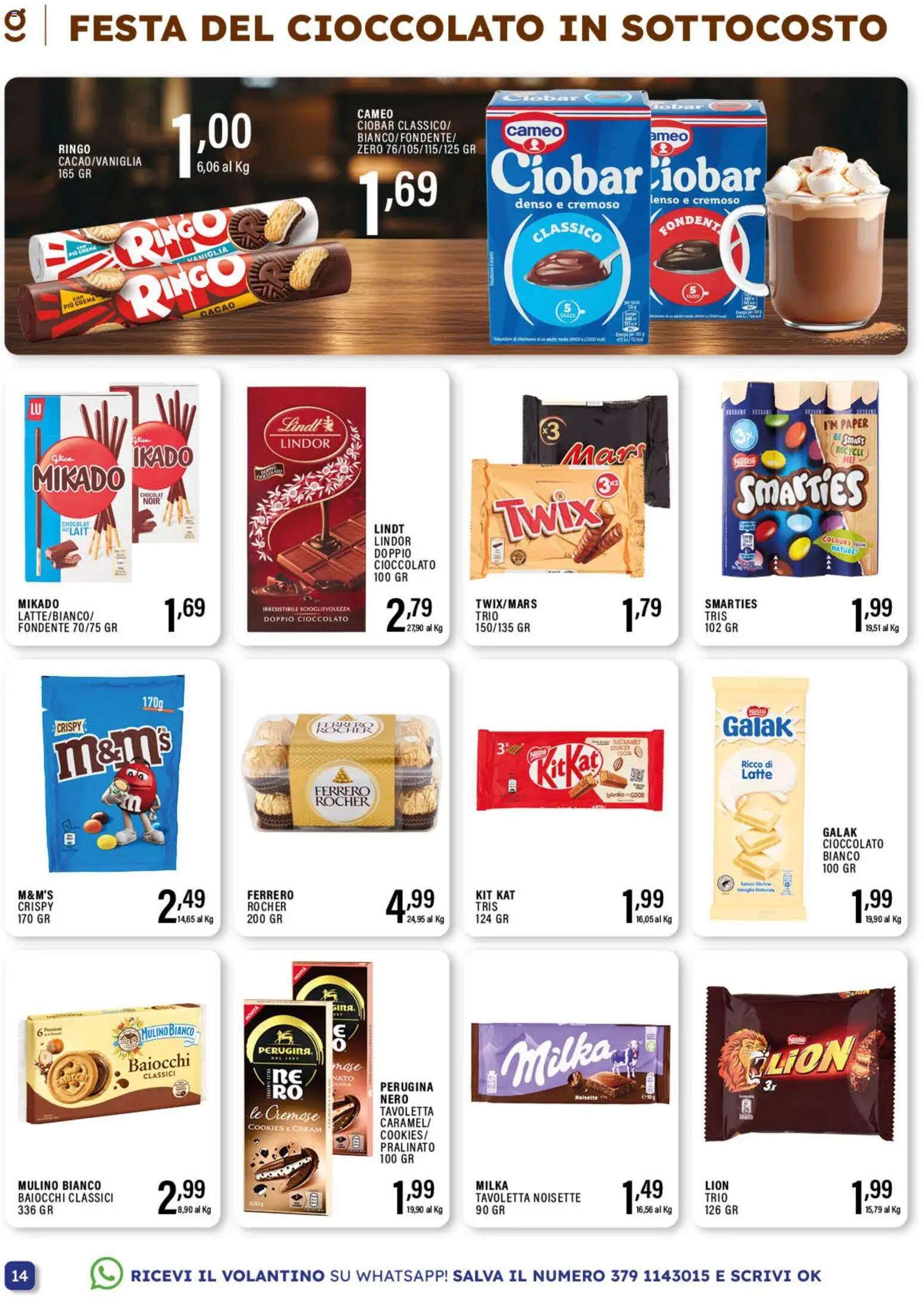 Volantino GECOP del 19.01.2026 | Pagina: 14 | Prodotti: Crema, Cioccolato, Latte, Cacao