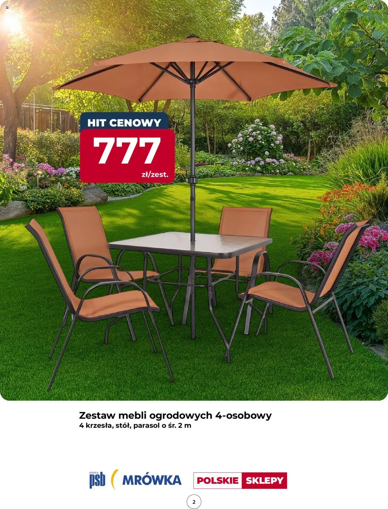 Mrówka Gazetka - Warszawa od 24.04.2025 | Strona: 2 | Produkty: Parasol