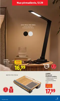 LIDL leidinys galioja nuo 29.12.2025 | Puslapis: 17 | Prekių: Kilimėlis, USB