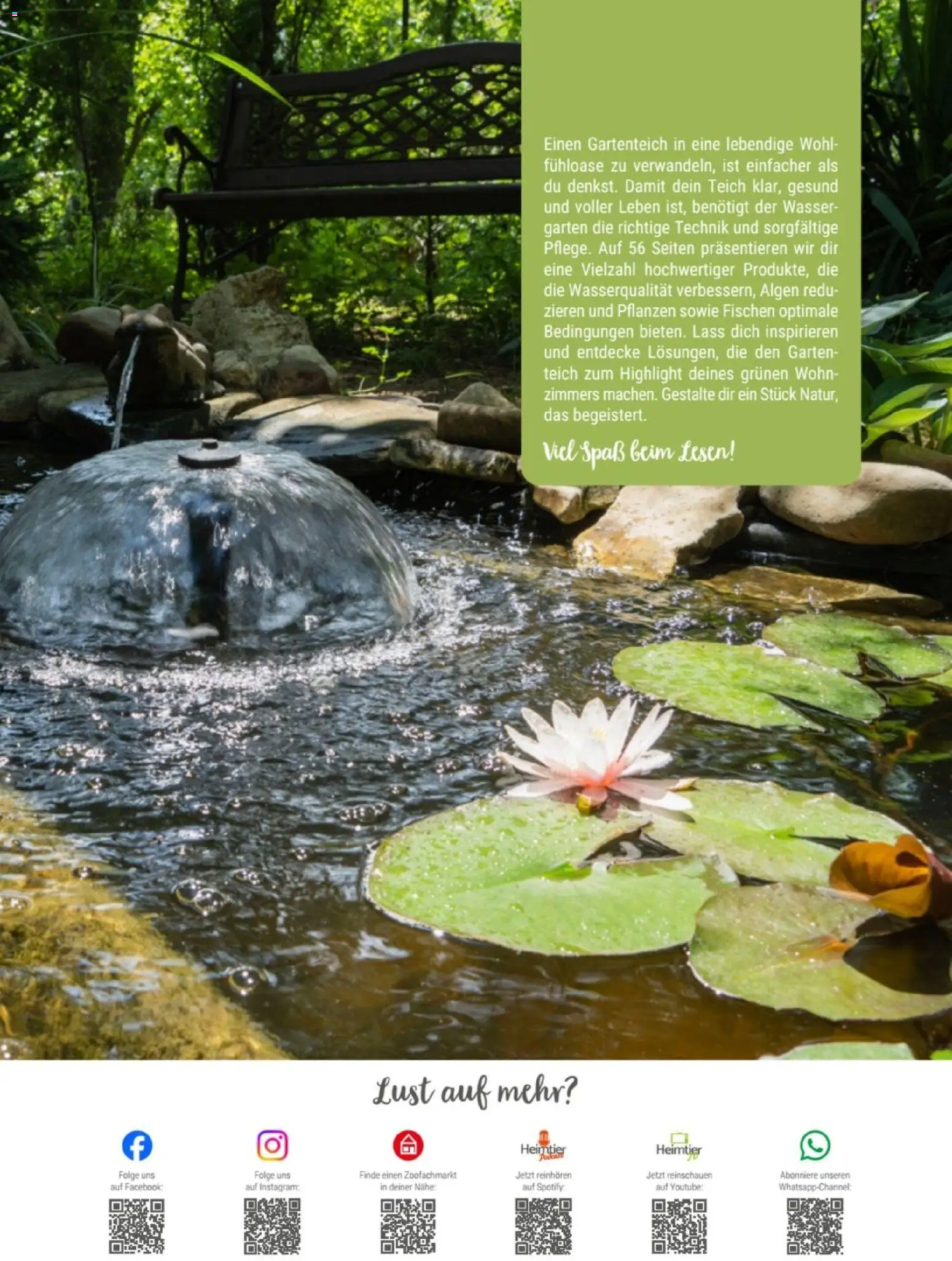 zookauf Themenkatalog Teich – gültig ab 23.03.2026 | Seite: 3 | Produkte: Wasser