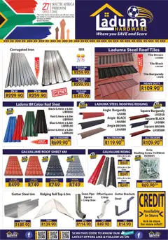 Preview of Laduma Hardware specials valid from 01.04.2025