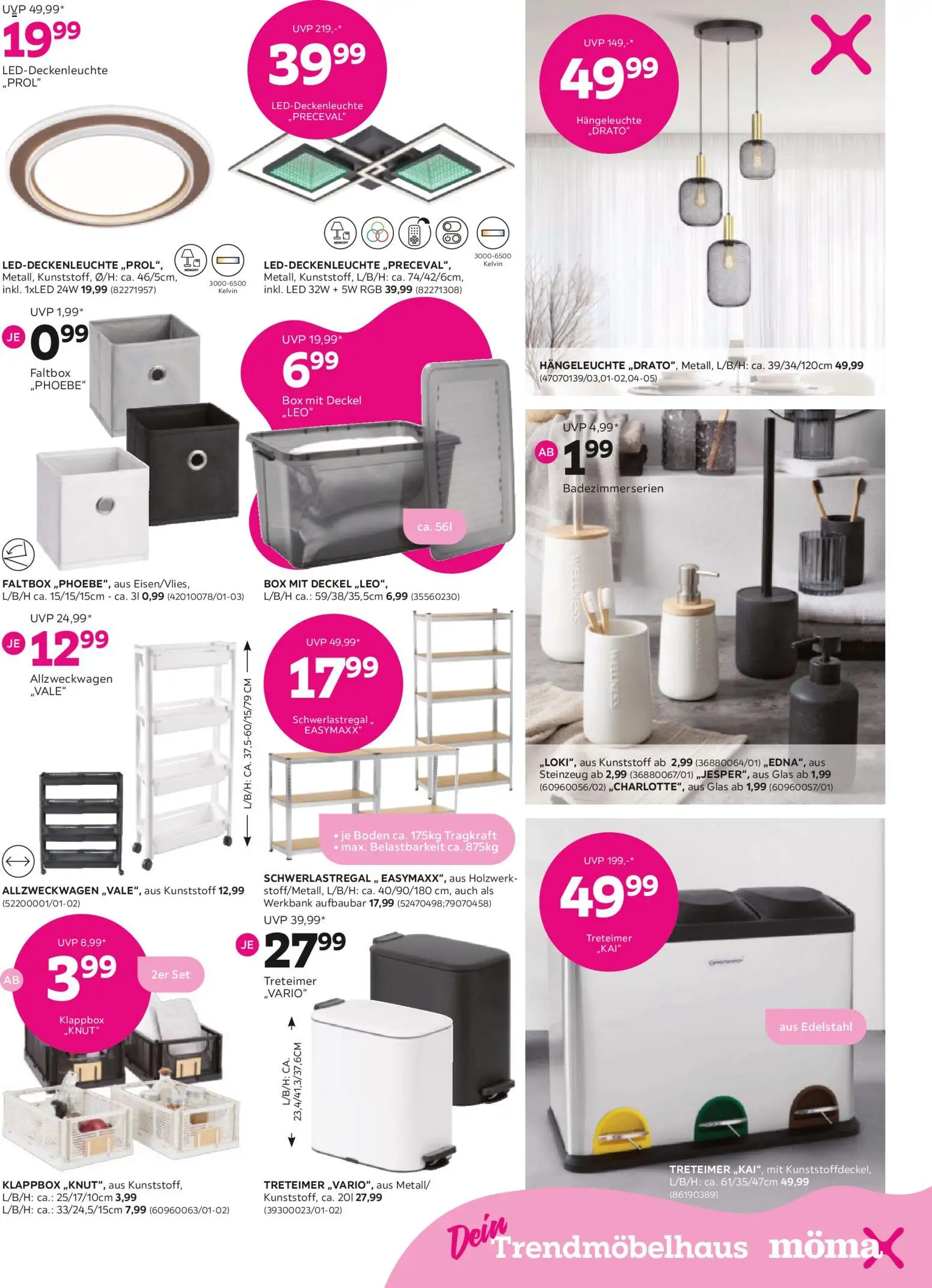 Mömax Prospekt aktuell gültig ab 17.03.2026 | Seite: 9 | Produkte: Box
