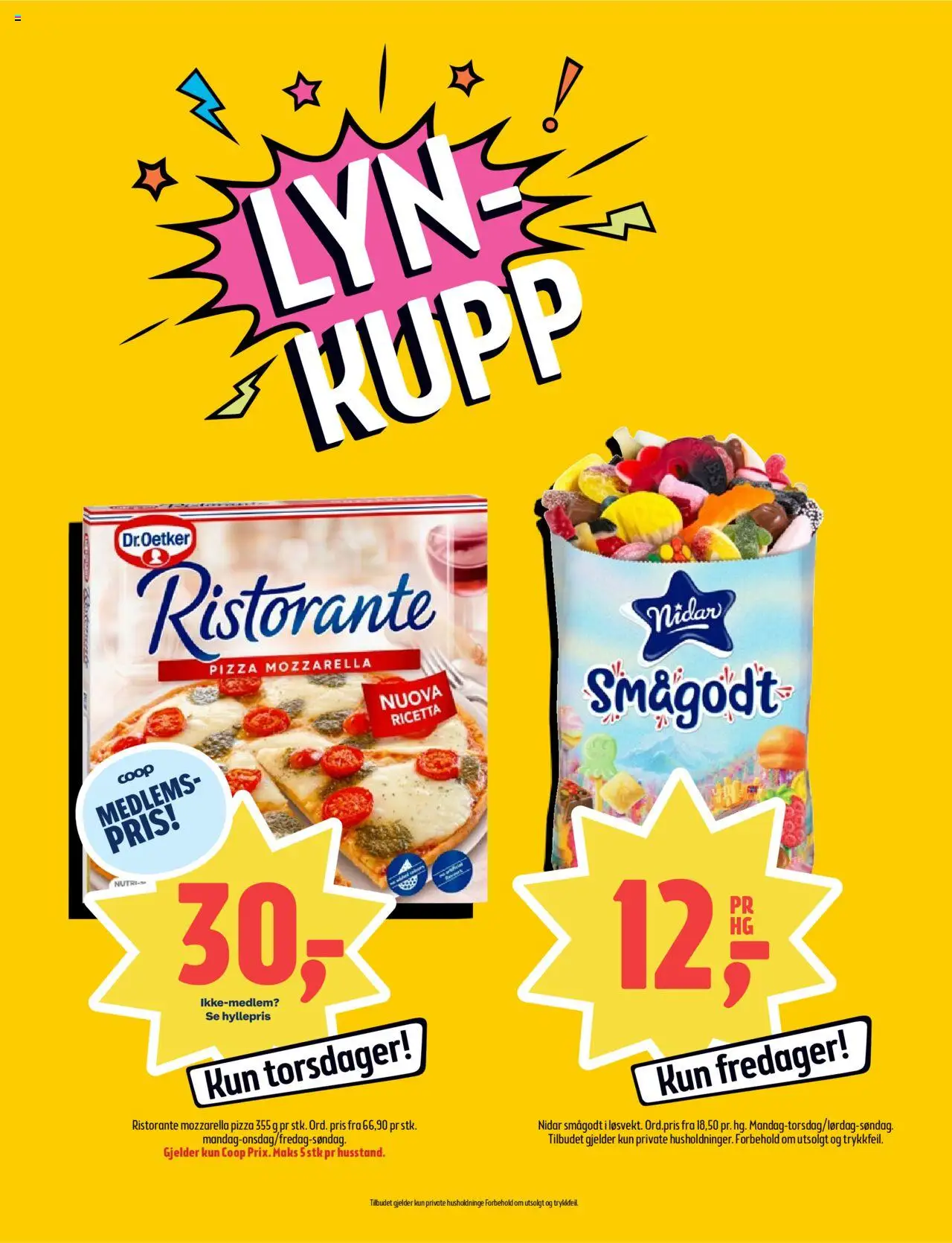  | Side: 9 | Produkter: Pizza, Smågodt, Mozzarella