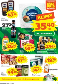 Stora Coop erbjudanden - Förhandsvisning av reklamblad från butik Stora Coop aktuell från 07.04.2026 | Sida: 3 | Produkter: Margarin, Majonnäs, Bourbon, Matlagningsgrädde