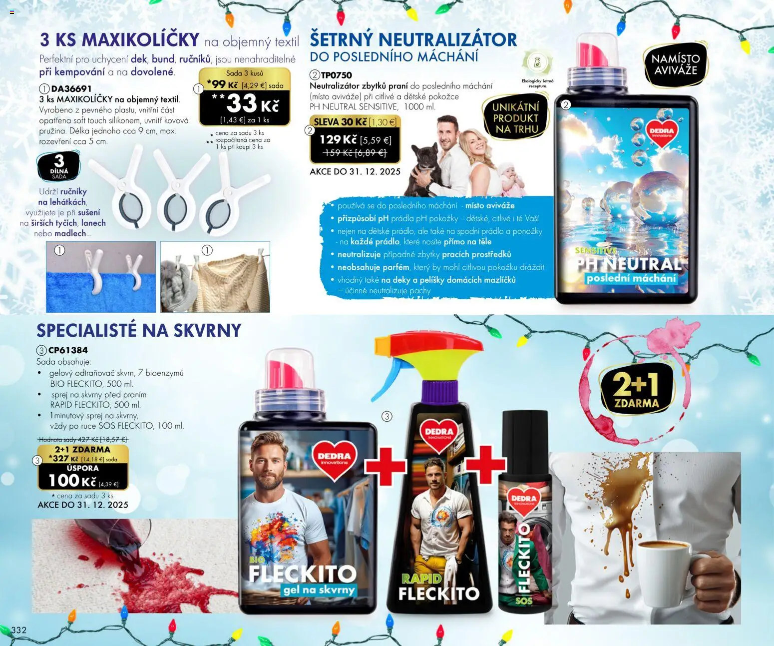Nové Dedra akcie – leták je platný od 01.12.2025 | Strana: 32