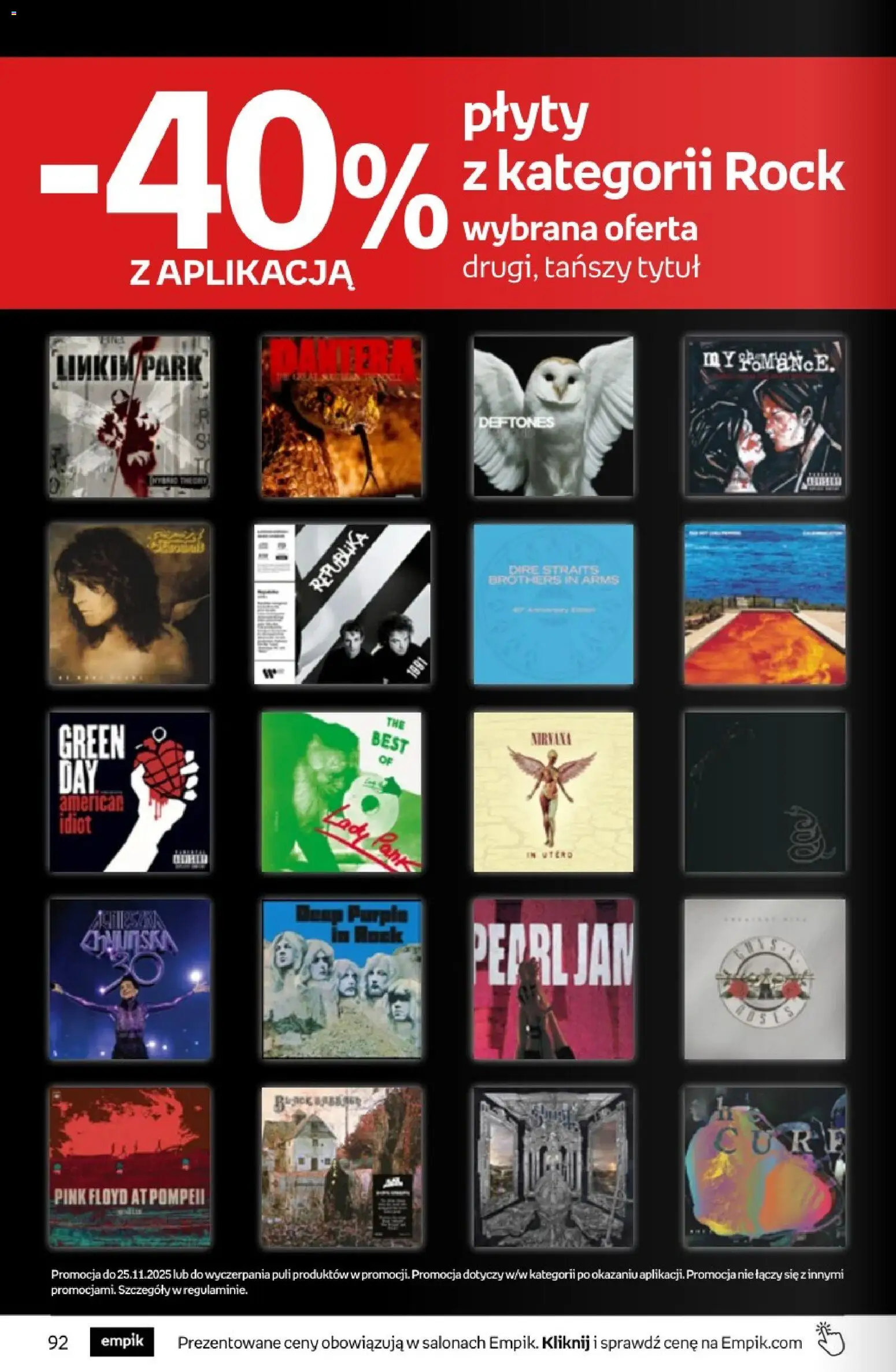 Empik Black Friday od 12.11.2025 | Strona: 92 | Produkty: Plyty