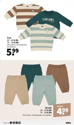 Wibra - Folder week 49 - Voorbeeld van een folder van Wibra, geldig van 08.12.2025 | Pagina: 3 | Producten: Broek, Trui