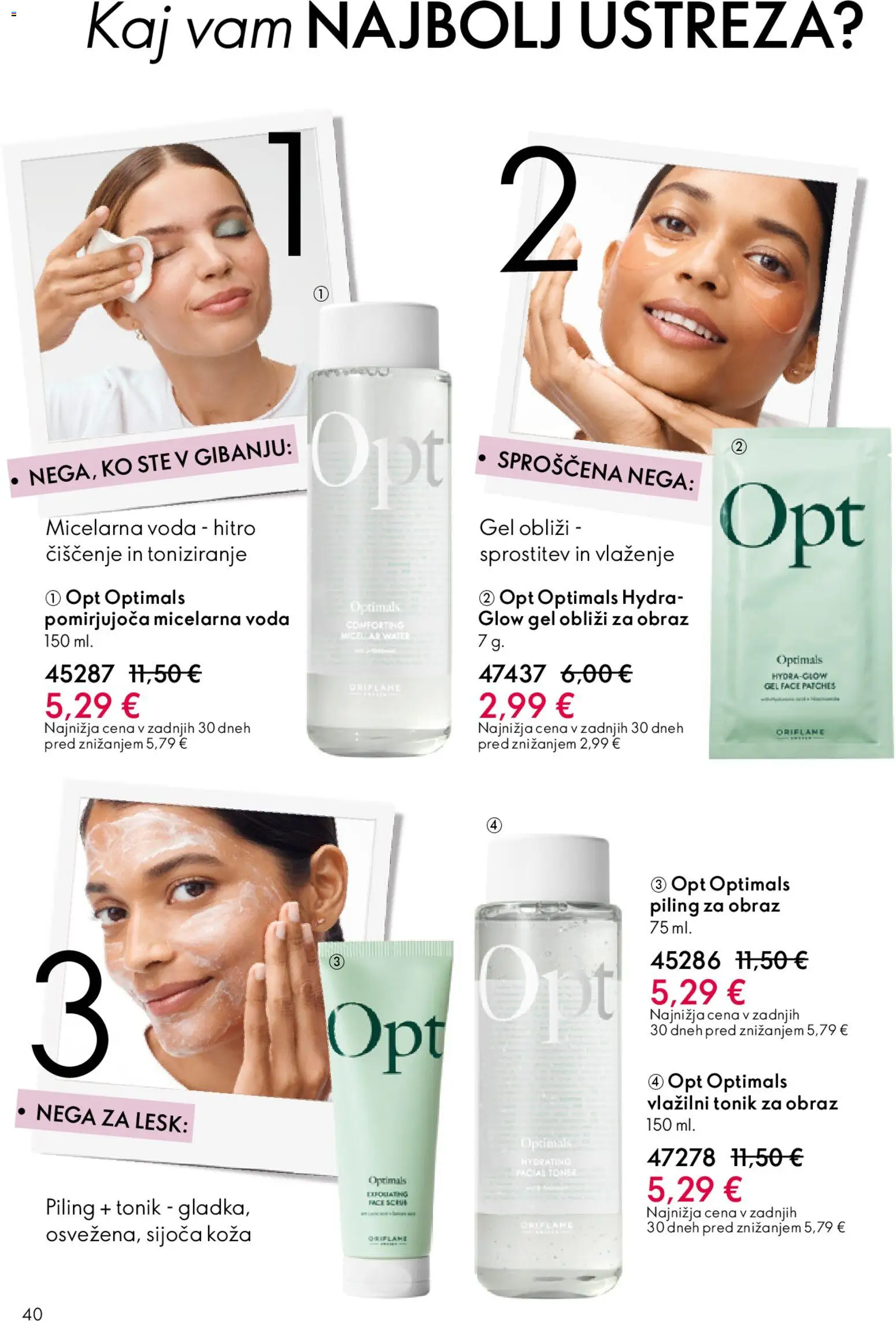 Novi Oriflame katalog ponudbe – veljaven od 01.04.2026 | Stran: 40