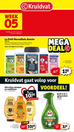 Kruidvat folder week 5 - Voorbeeld van een folder van Kruidvat, geldig van 27.01.2026