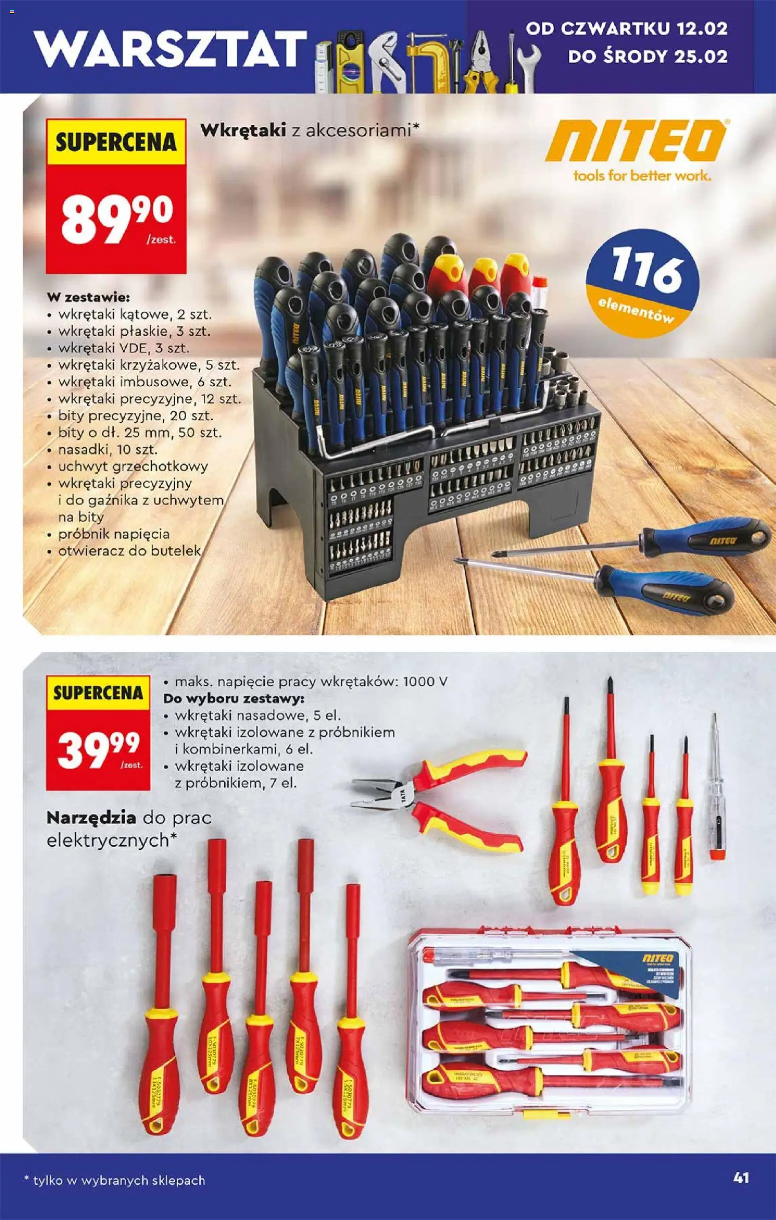 Biedronka gazetka - Hity i inspiracje od 07.02.2026 | Strona: 41