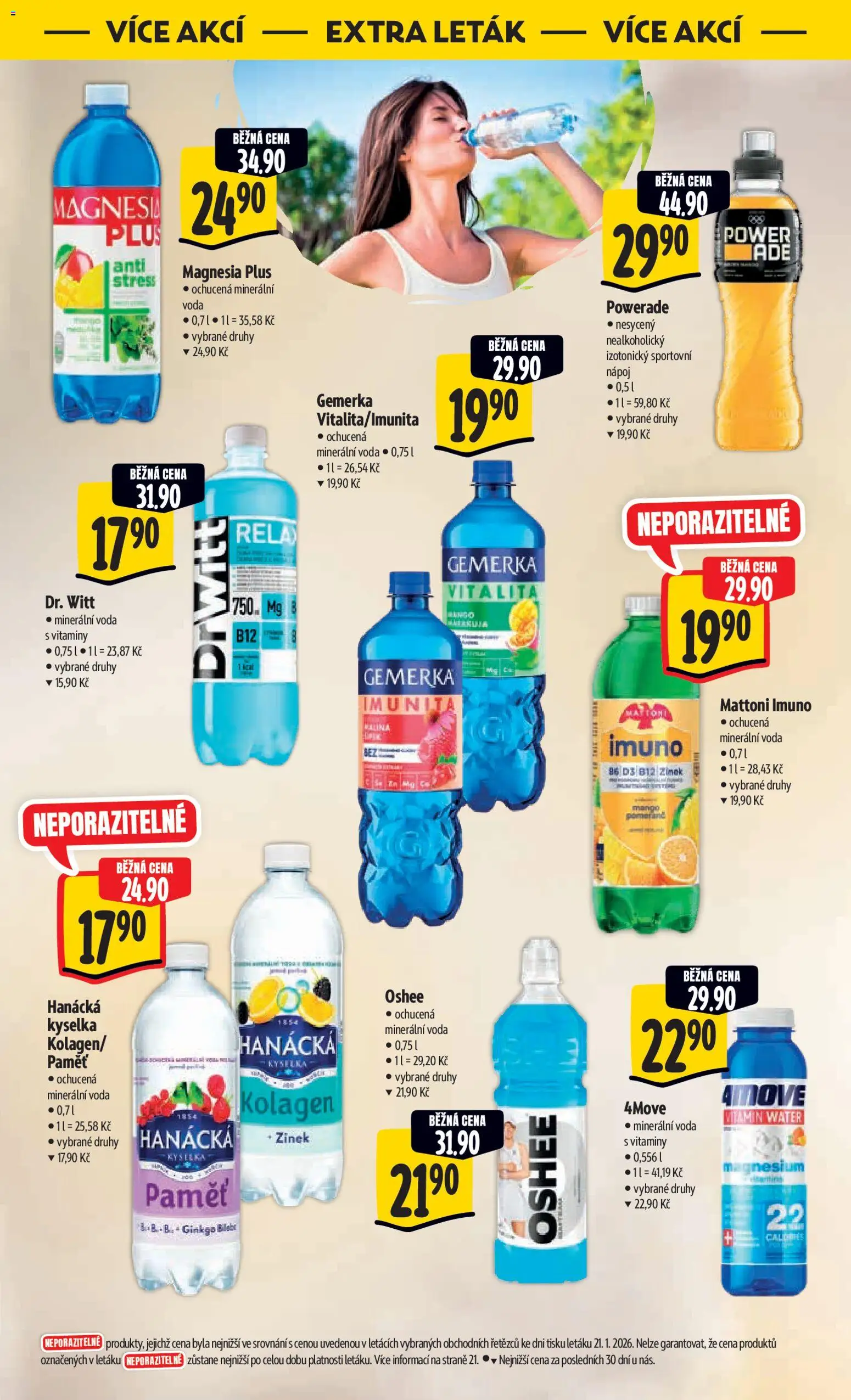 Albert leták - Hypermarket od 28.01.2026 | Strana: 44 | Produkty: Mattoni, Mango, Vitamíny, Minerální voda