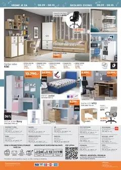 Vitorog katalog - važi od 08.09.2025 | Strana: 12 | Proizvode: Krevet, Polica, Stolica, Radni sto