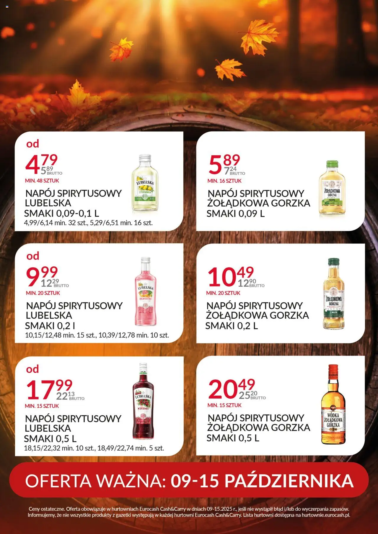 Eurocash Gazetka alkoholowa Stock od 09.10.2025 | Strona: 2 | Produkty: Mięta, Wódka