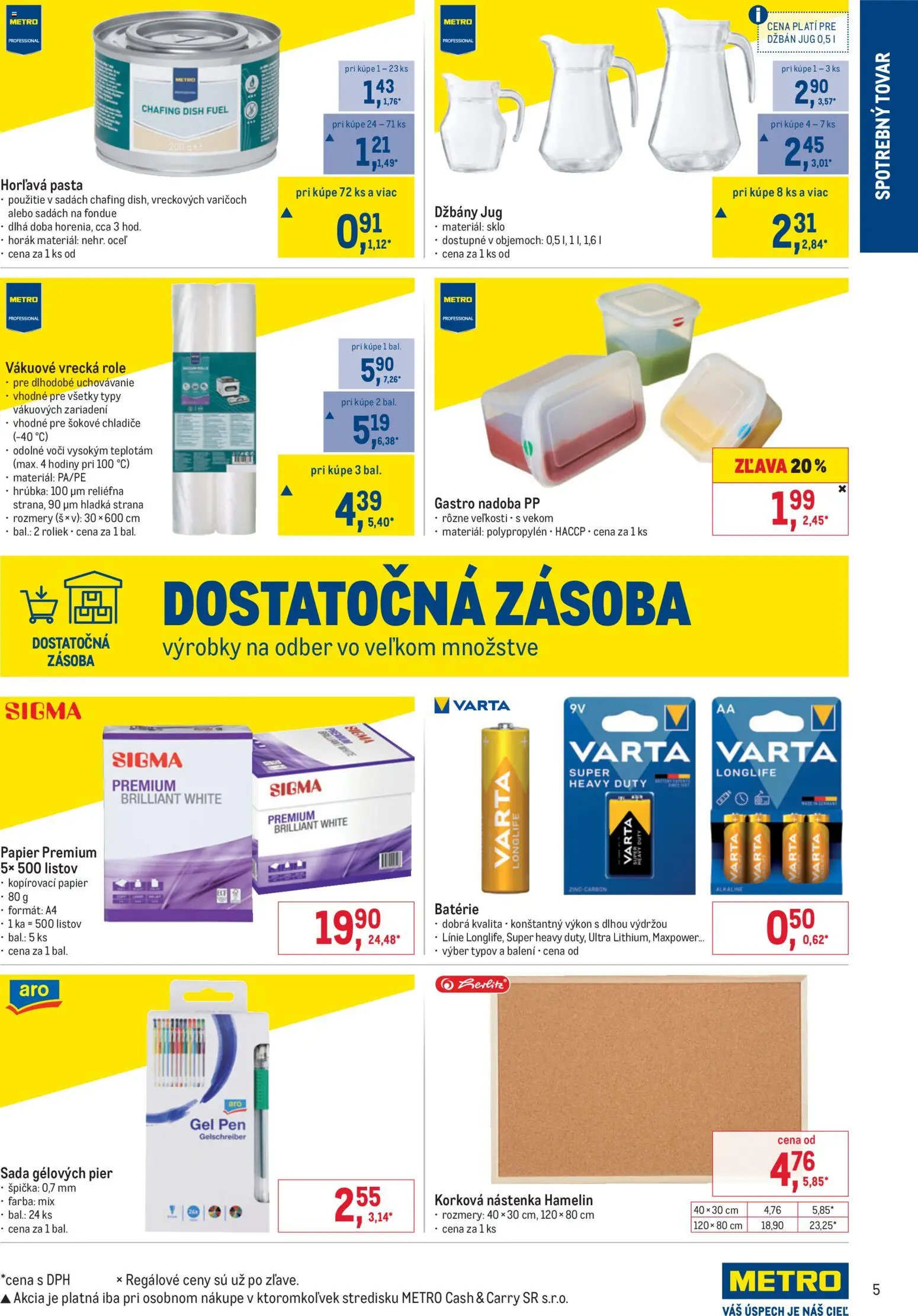 Nové Metro akcie – leták je platný od 08.04.2026 | Strana: 5 | Produkty: Hodiny