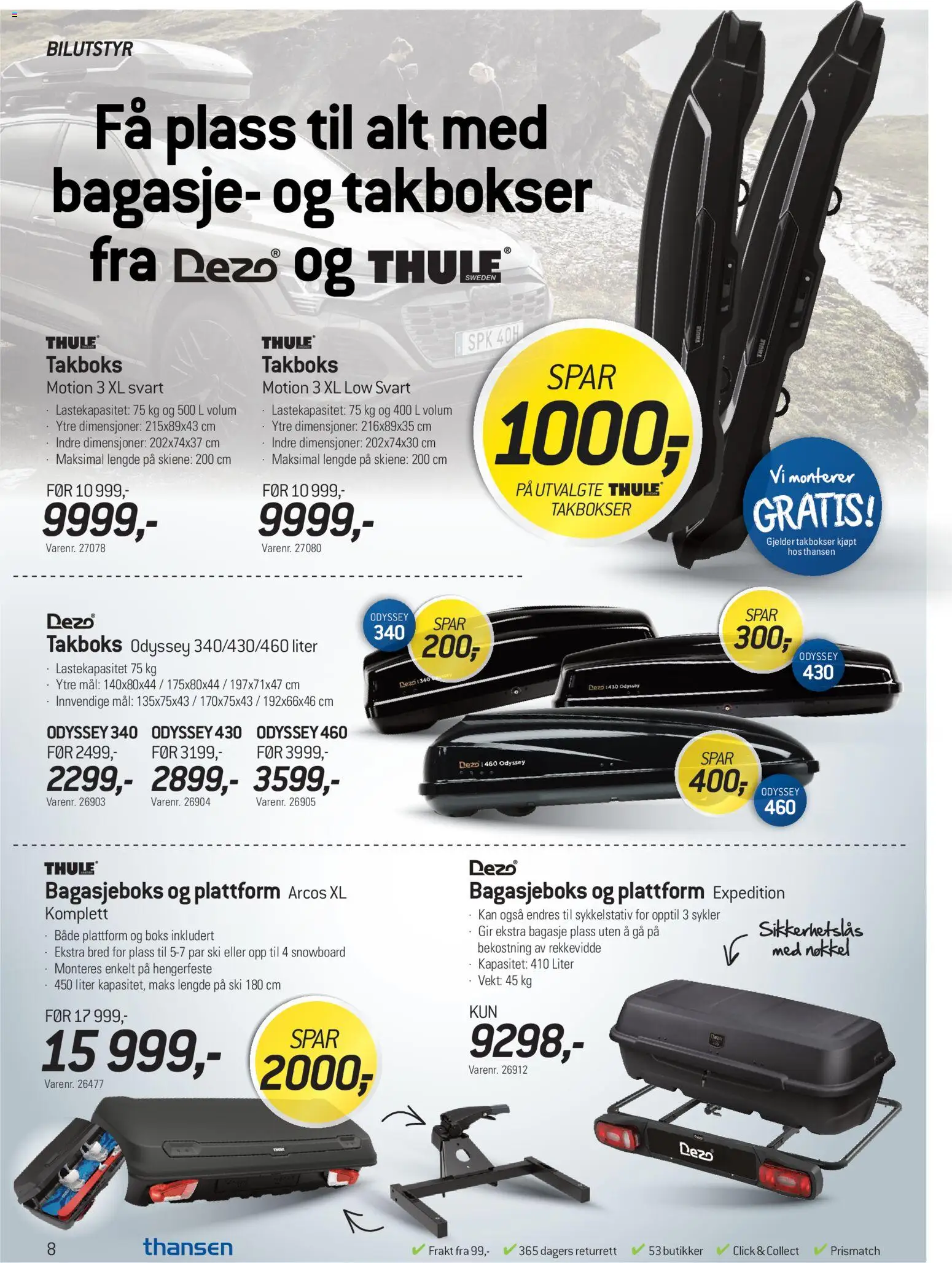 Nye » THANSEN kundeavis « er nå online. Se alle Apriltilbud på mobilen og spar! | Norway