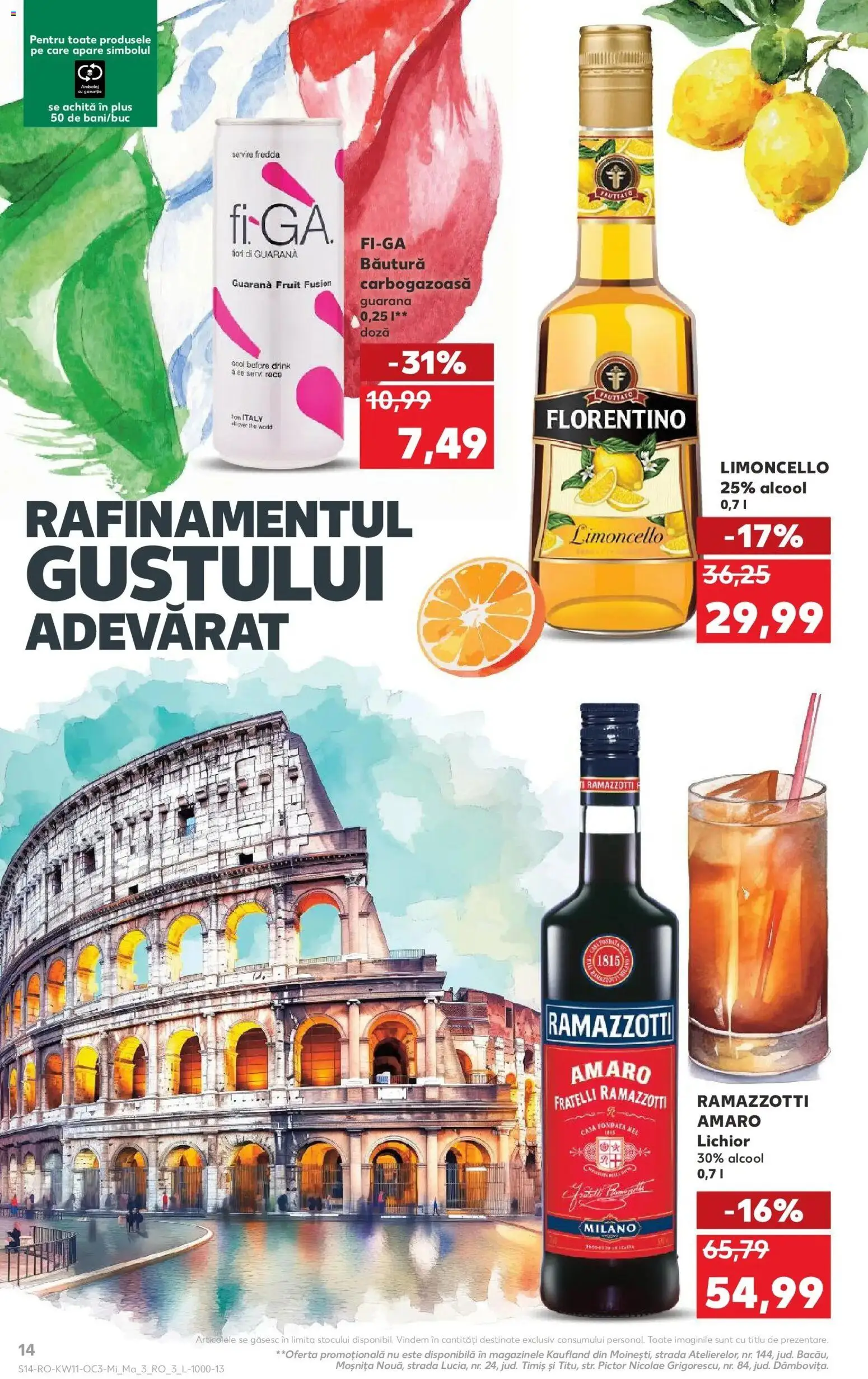 Noul catalog Kaufland – valabil de la 11.03.2026 | Pagină: 14 | Produse: Lichior