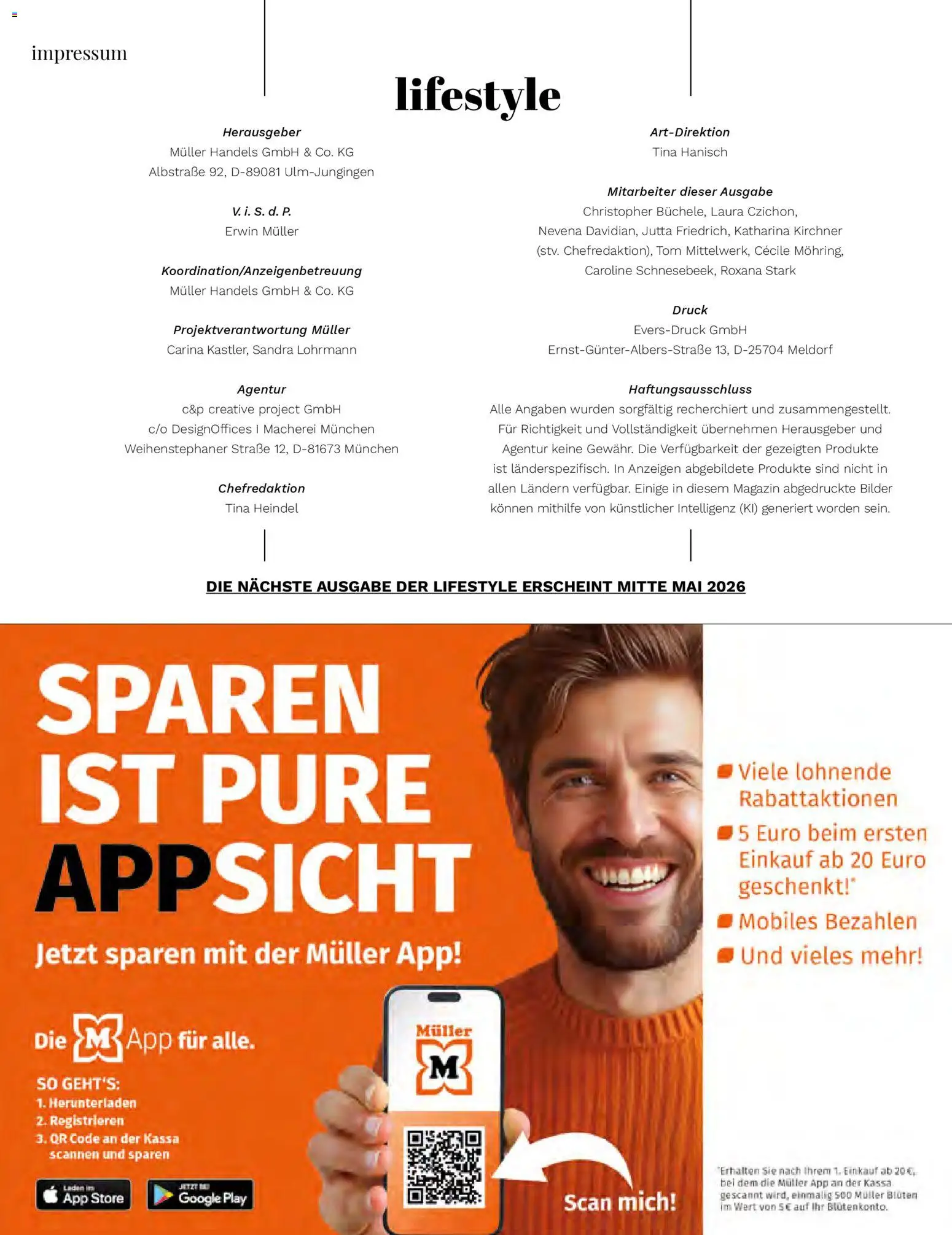 Müller Magazine Lifestyle 2/26 gültig ab 01.03.2026 | Seite: 90