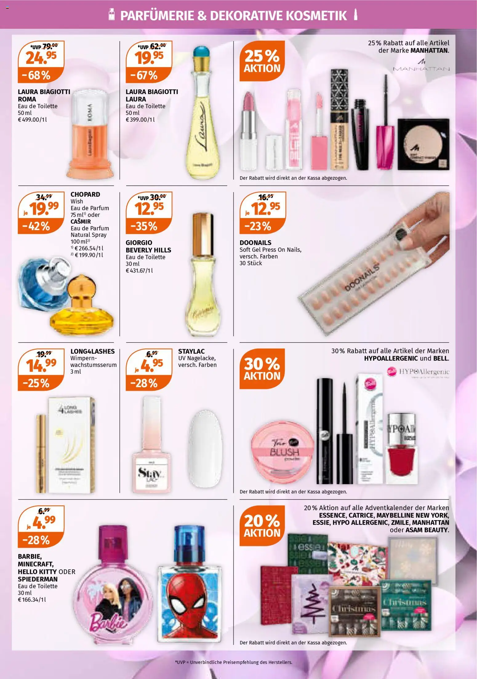 Müller Flugblatt gültig ab 10.11.2025 | Seite: 16 | Produkte: Toilette, Parfüm, Eau de Toilette