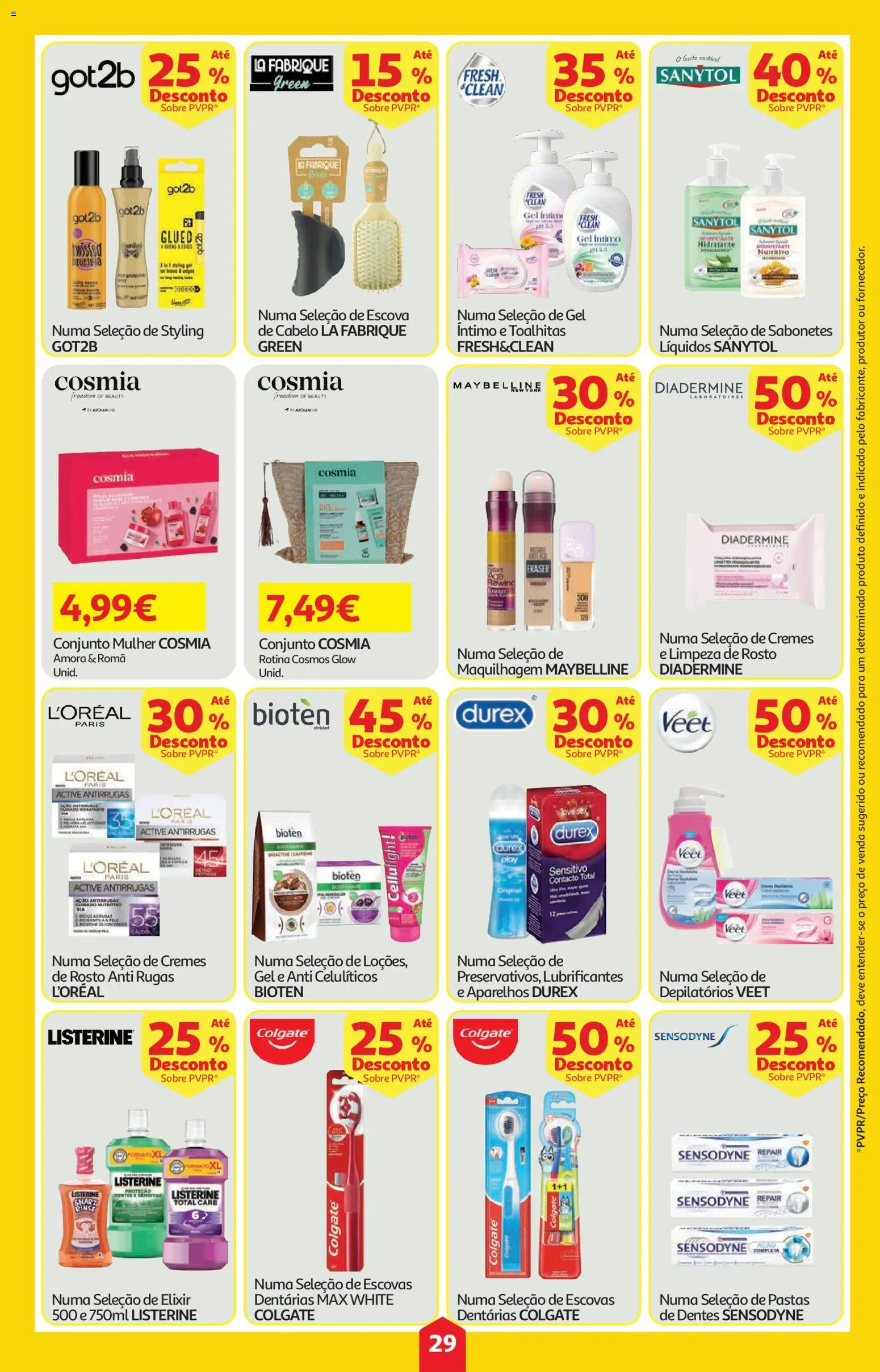 Auchan folheto │ válido de 23.04.2026 | Página: 29 | Produtos: Maquilhagem