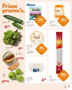 OKay folder - Voorbeeld van een folder van OKay, geldig van 22.04.2026 | Pagina: 7 | Producten: Appelen, Salade, Meloen, Wortelen