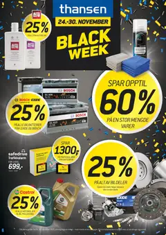 Forhåndsvisning av THANSEN - Black Friday  gyldig fra 24.11.2025