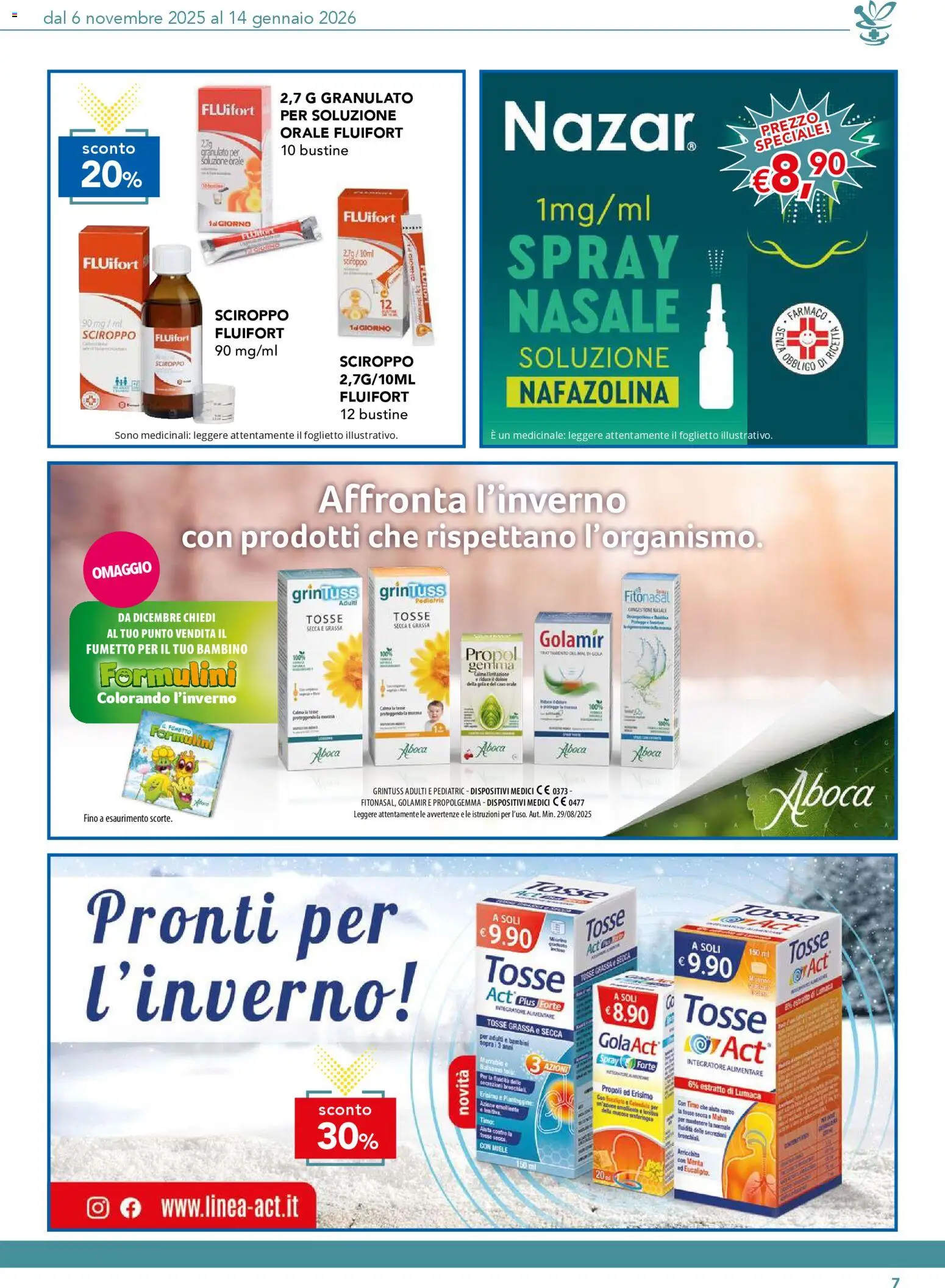 Volantino Migross del 06.11.2025 | Pagina: 7 | Prodotti: Menta, Integratore alimentare, Miele