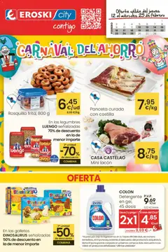 Vista previa Eroski - Carnaval del ahorro válido desde el 12.02.2026