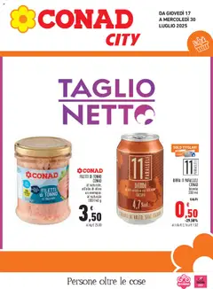 Anteprima del volantino Conad City Piemonte catalogo valido a partire dal 17.07.2025