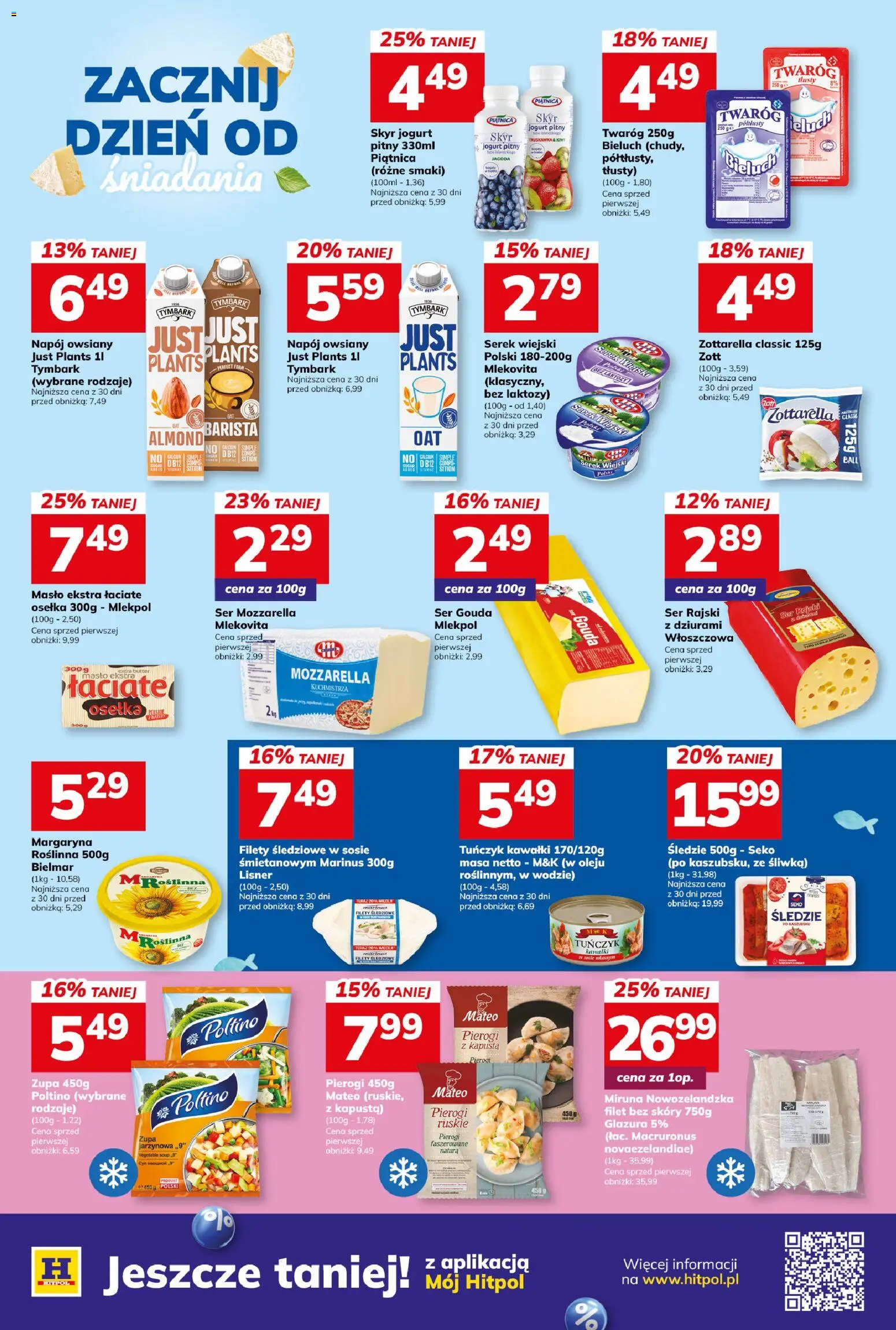 Hitpol Gazetka od 27.02.2026 | Strona: 6 | Produkty: Napój owsiany, Kapusta, Twaróg tłusty, Serek