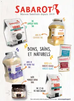  | Page: 121 | Produits: Sac, Haricots rouges, Couscous, Riz