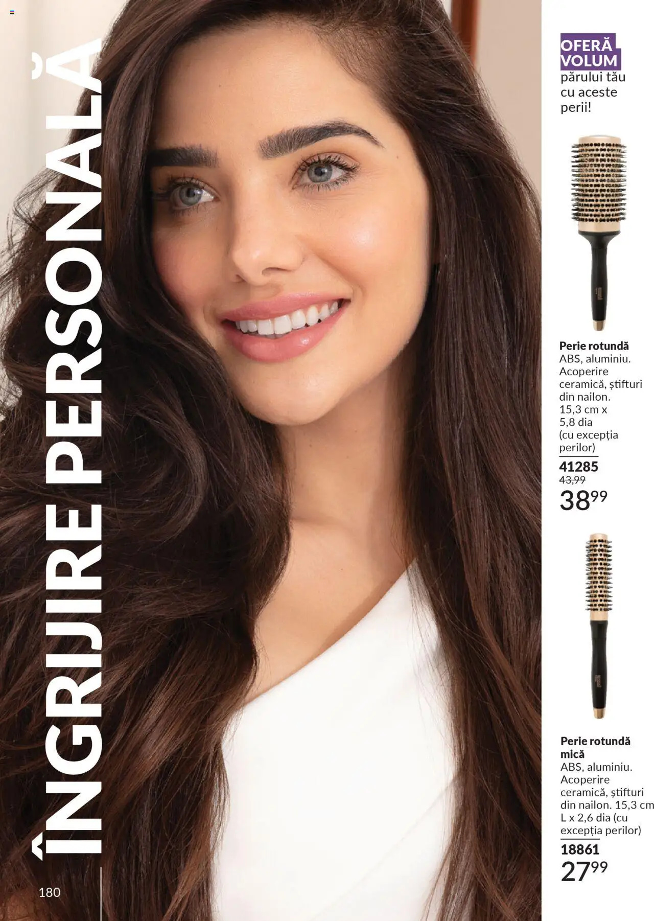Noul catalog Avon – valabil de la 01.10.2025 | Pagină: 182 | Produse: Perie