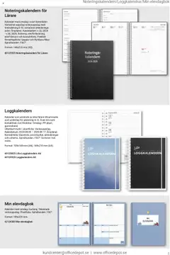 Office Depot - erbjudanden - Lärarkalendrar - Förhandsvisning av reklamblad från butik Office Depot aktuell från 01.09.2025 | Sida: 5 | Produkter: Papper, Kalender