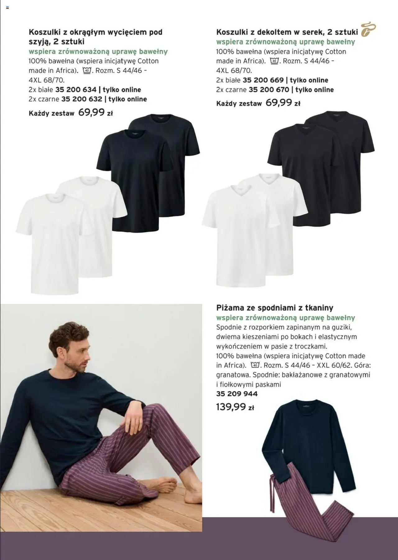 Tchibo promocje od 19.08.2025 | Strona: 13 | Produkty: Spodnie, Piżama