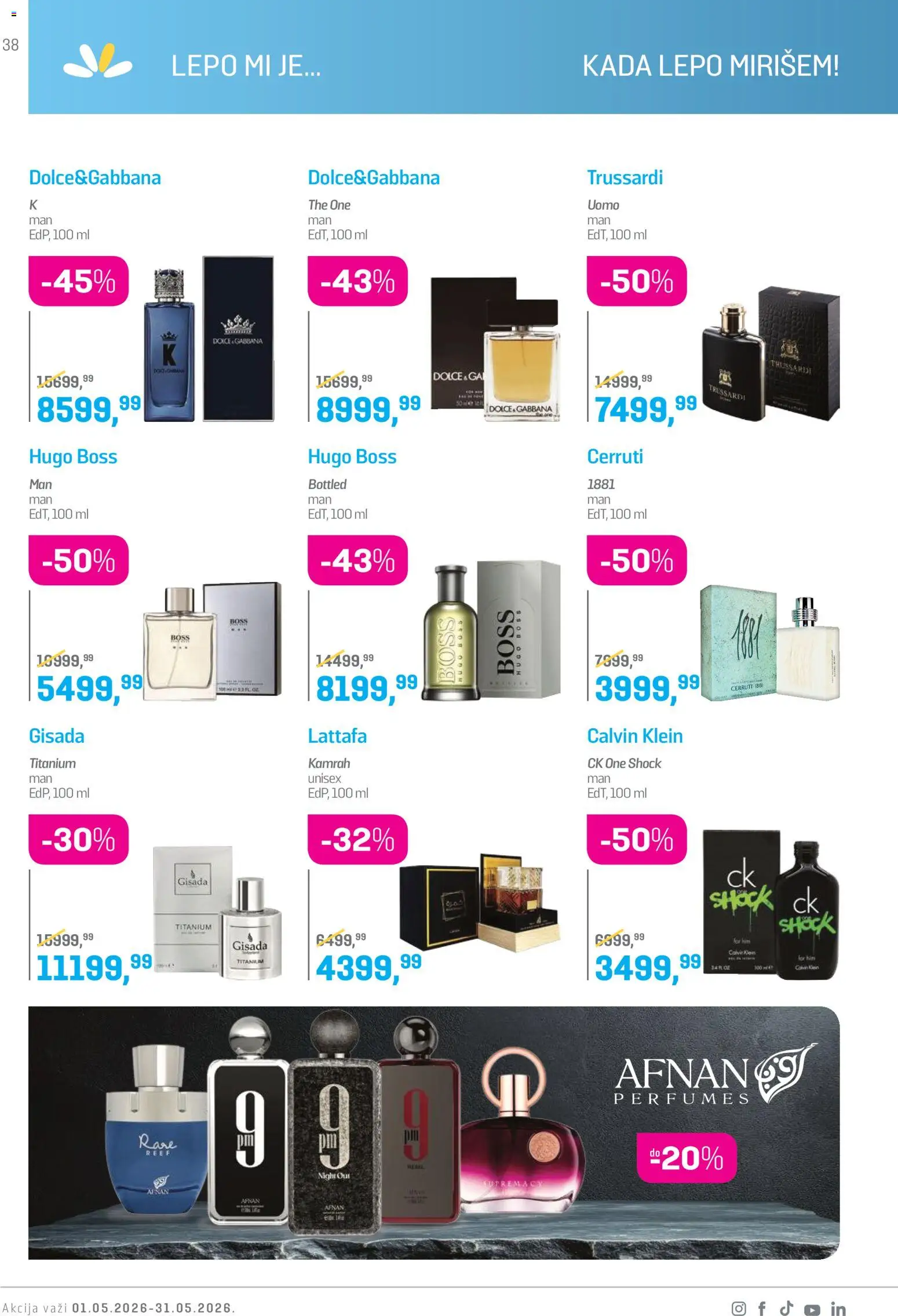 Lilly drogerie katalog - važi od 01.05.2026 | Strana: 38 | Proizvode: Hugo