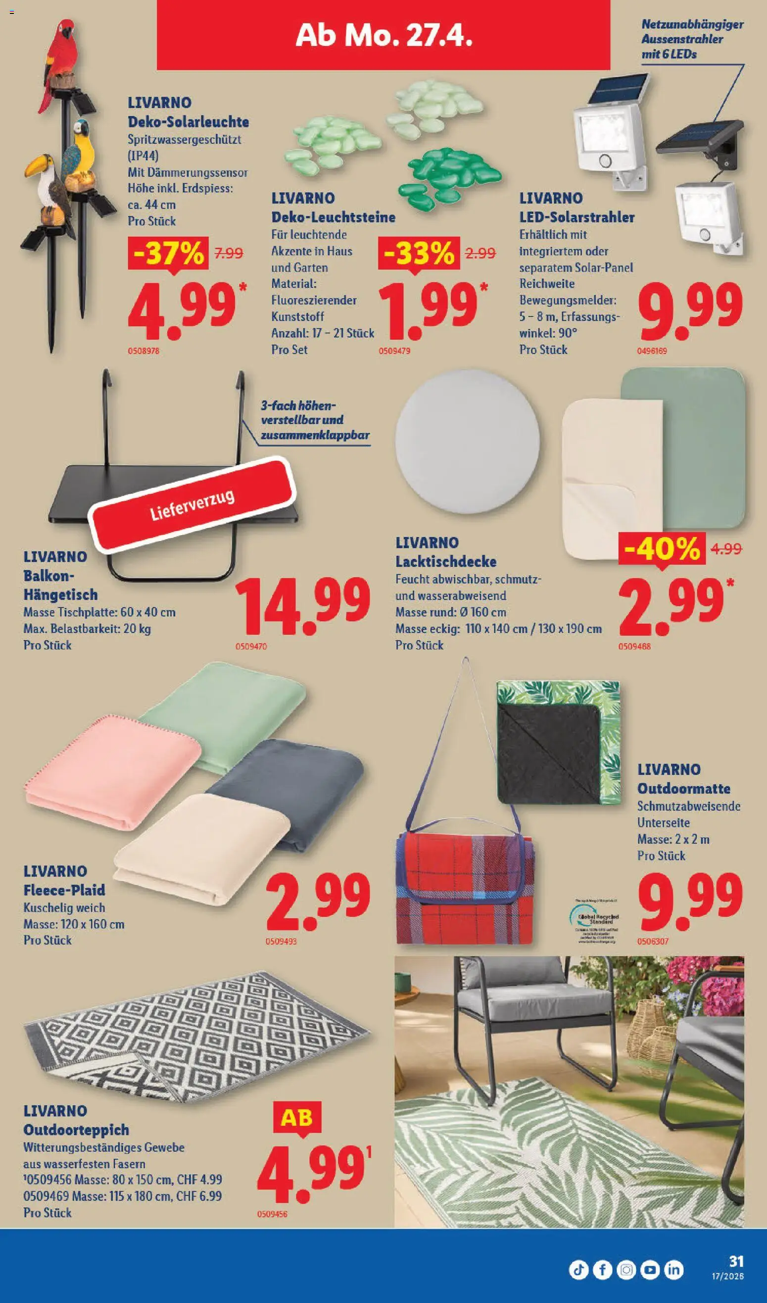 🛍️ Lidl aktionen ab 23.04.2026 » Entdecken Sie exklusive Rabatte und sparen Sie noch heute! 💰 | Schweiz