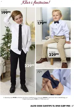 Forhåndsvisning av Spar Kjøp Jule-Magasinet gyldig fra 13.10.2025 | Side: 47 | Produkter: Skjorte, Sløyfe