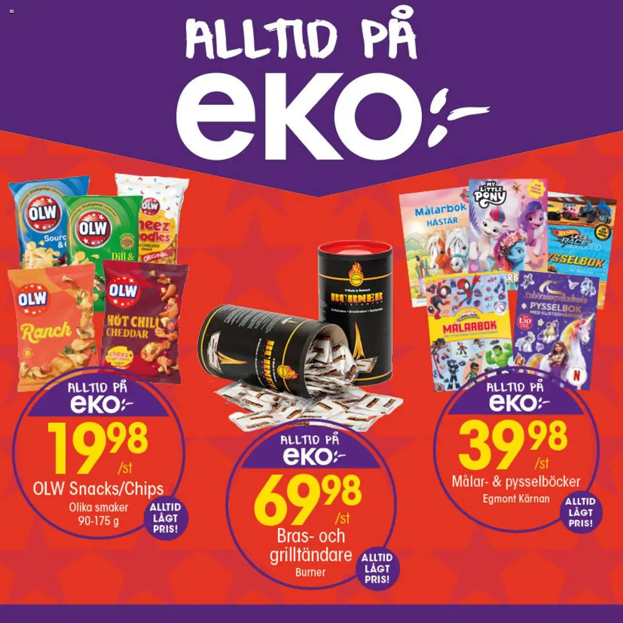 EKO reklamblad aktuell från 13.10.2025 | Sida: 10 | Produkter: Grilltändare, Cheddar