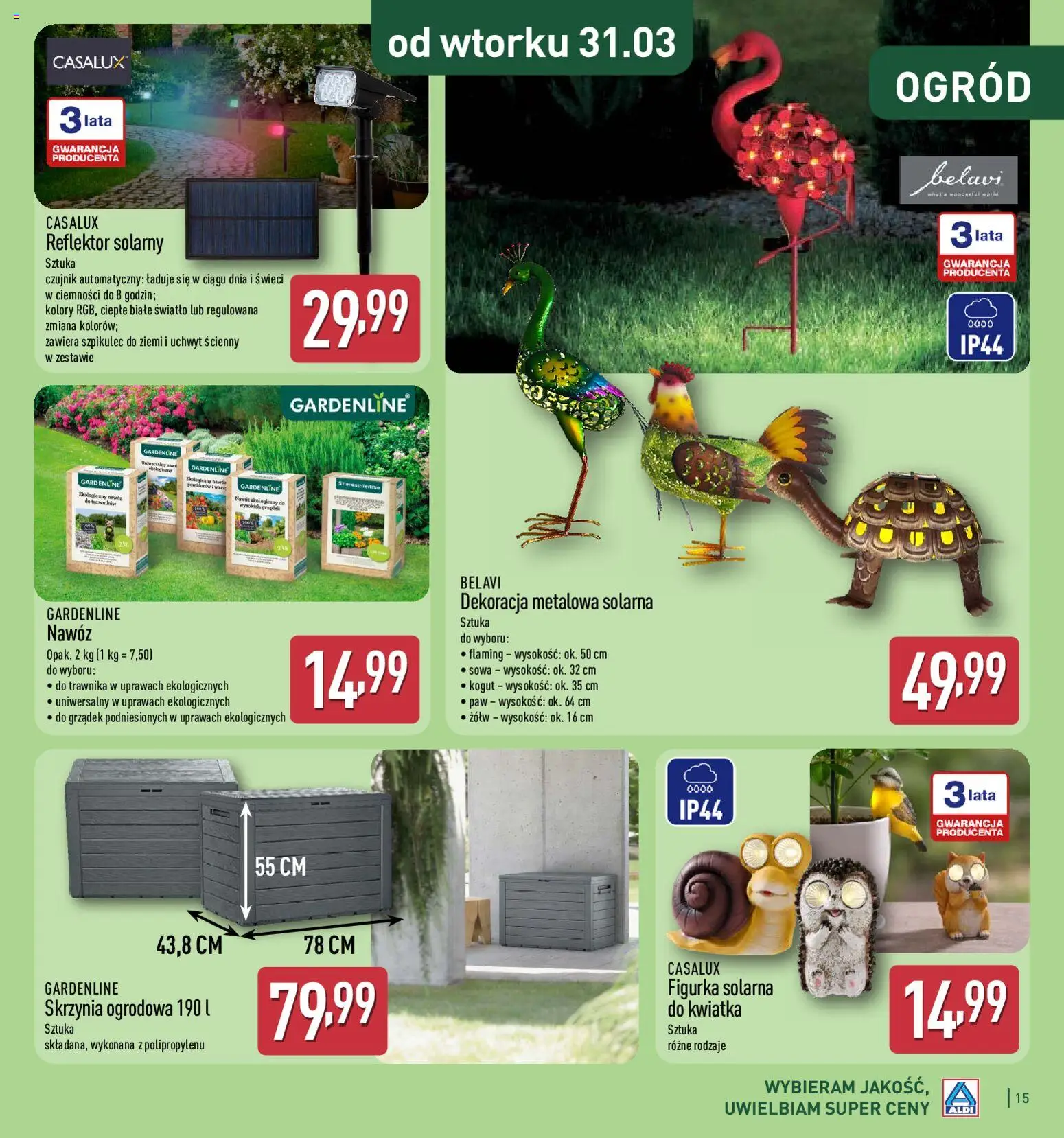 Aldi Polsko katalog od 25.02.2026 | Strana: 15 | Produkty: Reflektor