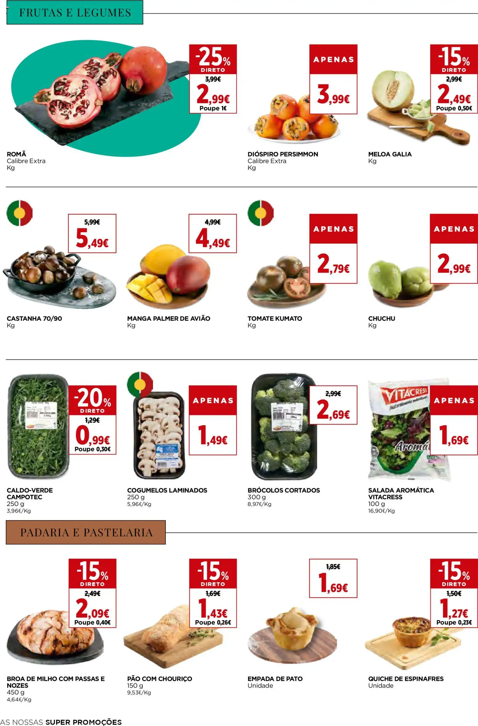 El Corte Ingles folheto │ válido de 31.10.2025 | Página: 16 | Produtos: Pão, Cogumelos, Nozes, Salada