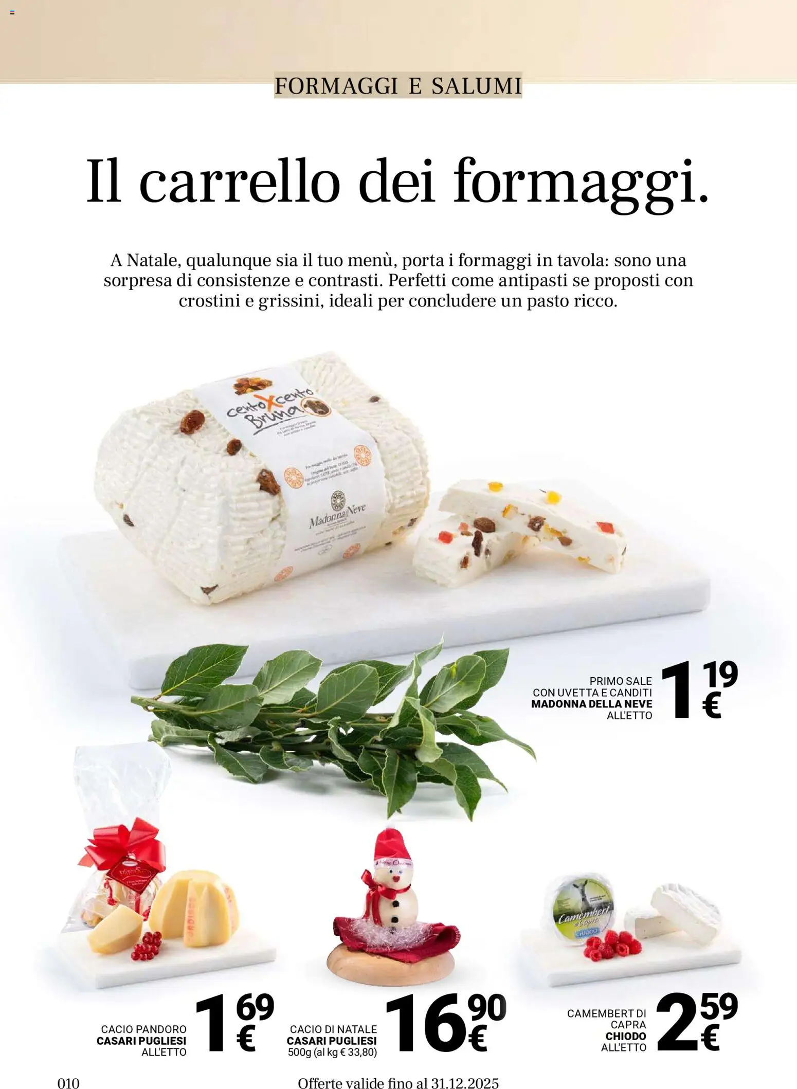 Volantino Gulliver del 17.11.2025 | Pagina: 10 | Prodotti: Sale, Carrello, Pandoro, Crostini