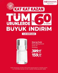 01.10.2025 tarihinden itibaren geçerli olan Rossmann kataloğu önizlemesi | Sayfa: 3 | Ürünler: Antiperspirant, Limon