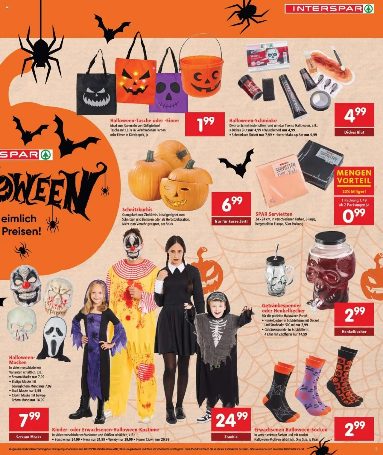 Interspar Flugblatt - Burgenland gültig ab 16.10.2025 | Seite: 6 | Produkte: Süßigkeiten, Tasche, Maske